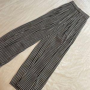 American Apparel chiffon high waisted wide leg pants Size XS like new !!